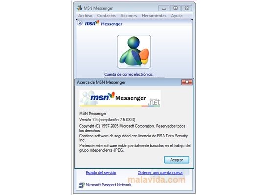 Download MSN Messenger 7.5 .0324 - Baixar para PC Grátis