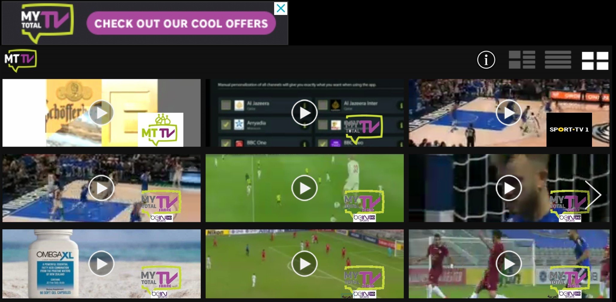 MTTV 3.1.1381 - Download for Android APK Free