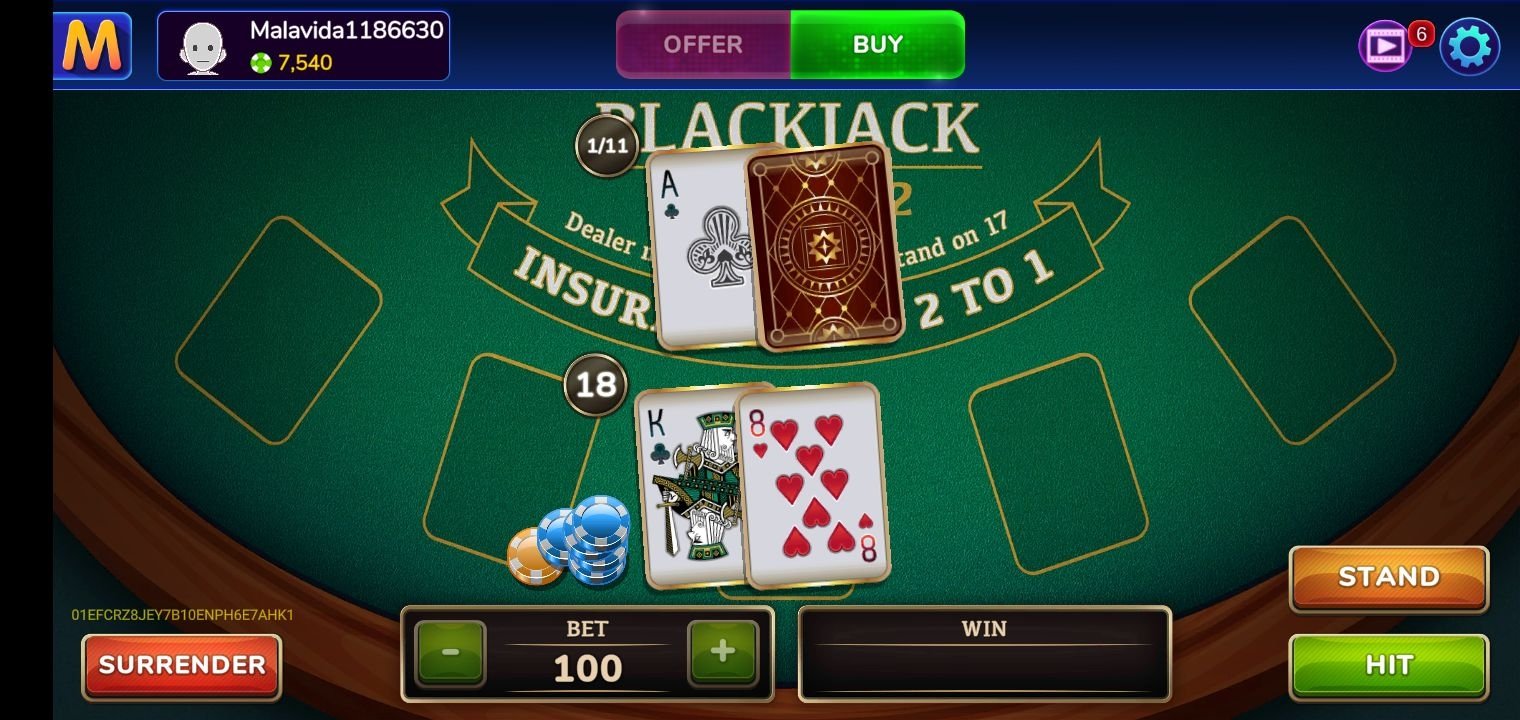 Application jeu de poker jeux