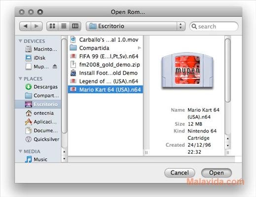 nindento 64 emulator for mac