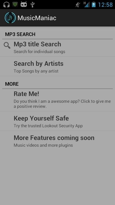 Music Maniac Android 