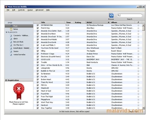 music rescue mac os x