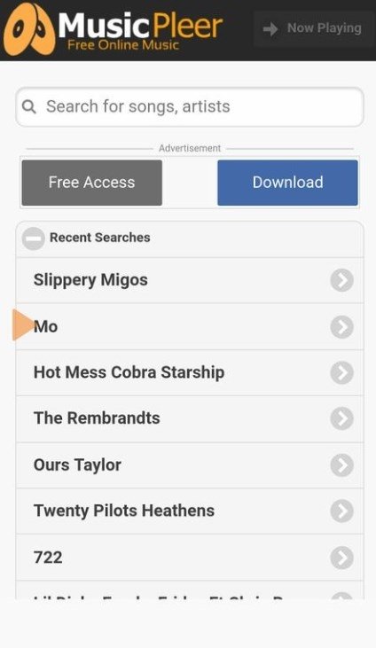 MusicPleer 1.0 - Скачать Для Android APK Бесплатно