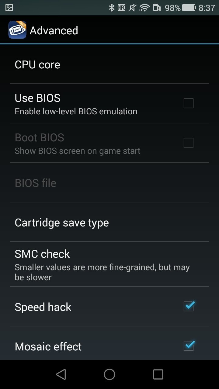 My Boy Gba Emulator 1 8 0 1 Android用ダウンロードapk無料