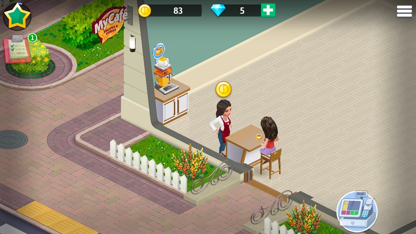 free cafe world game