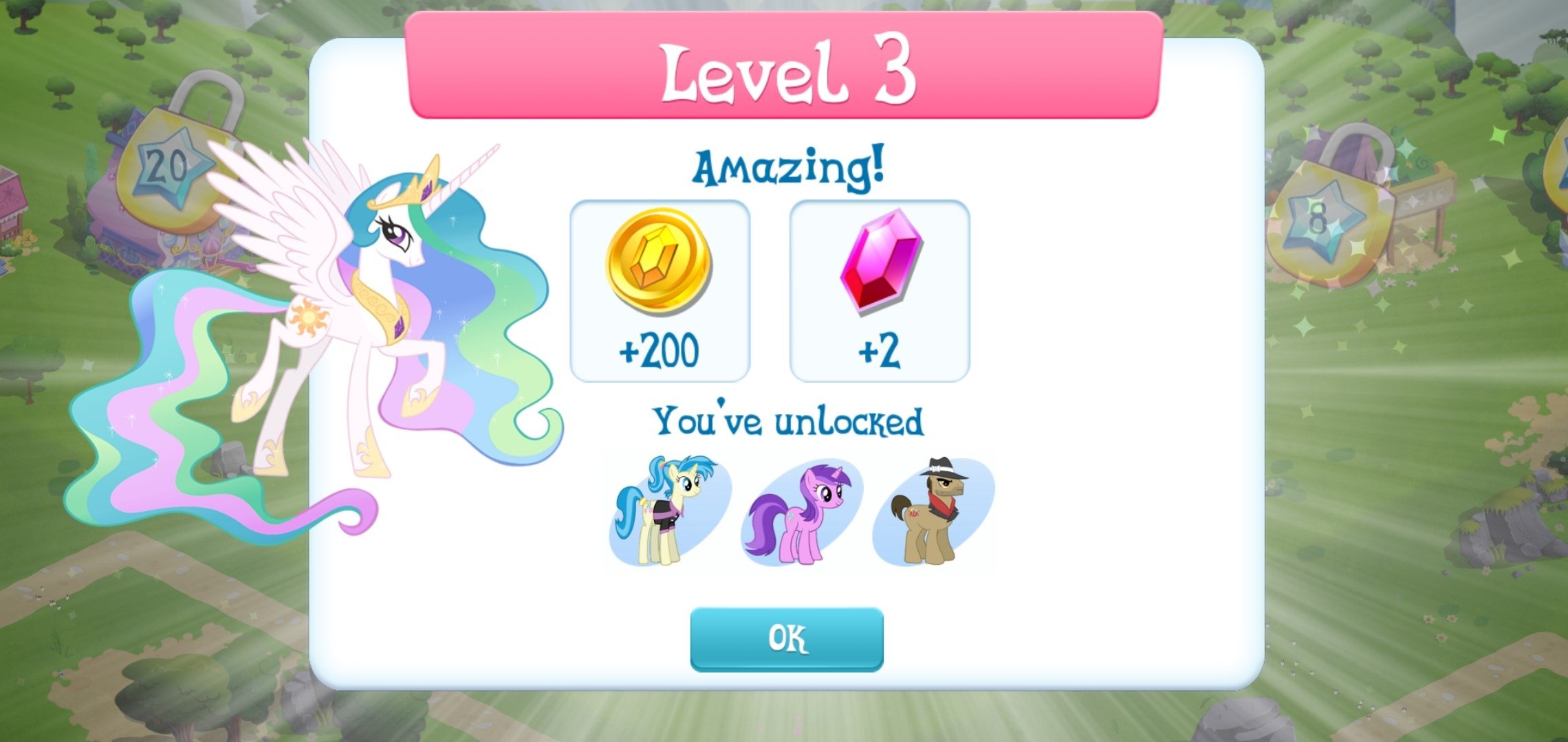 my little pony magic princess how to sign into game center