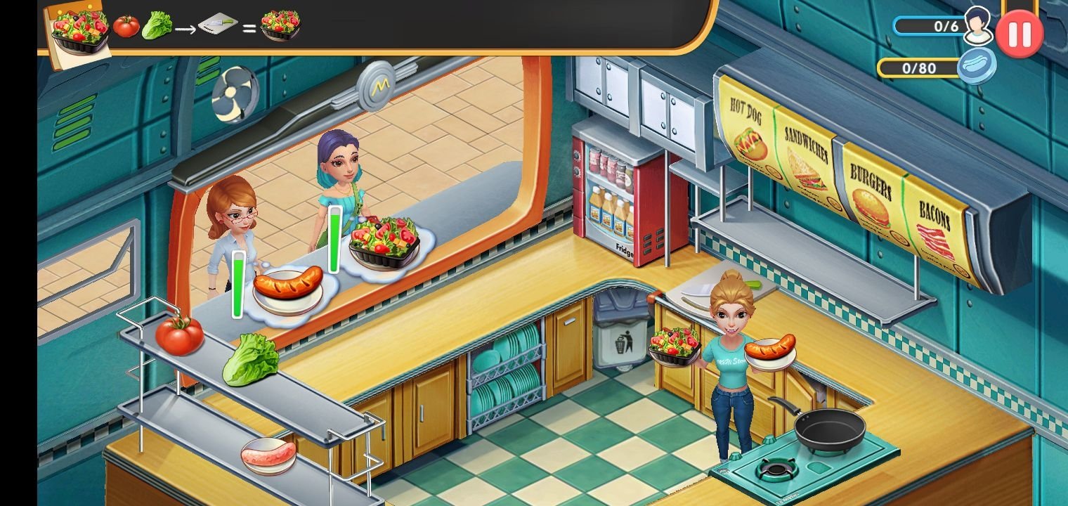 O Jogo de Culinária- Simulação de restaurante - Download do APK