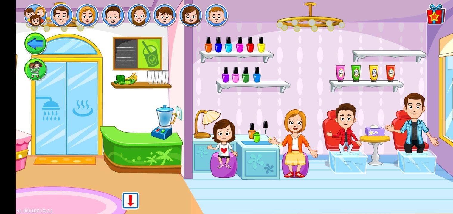 My Town: Beauty Spa 1.16 - Скачать для Android APK бесплатно