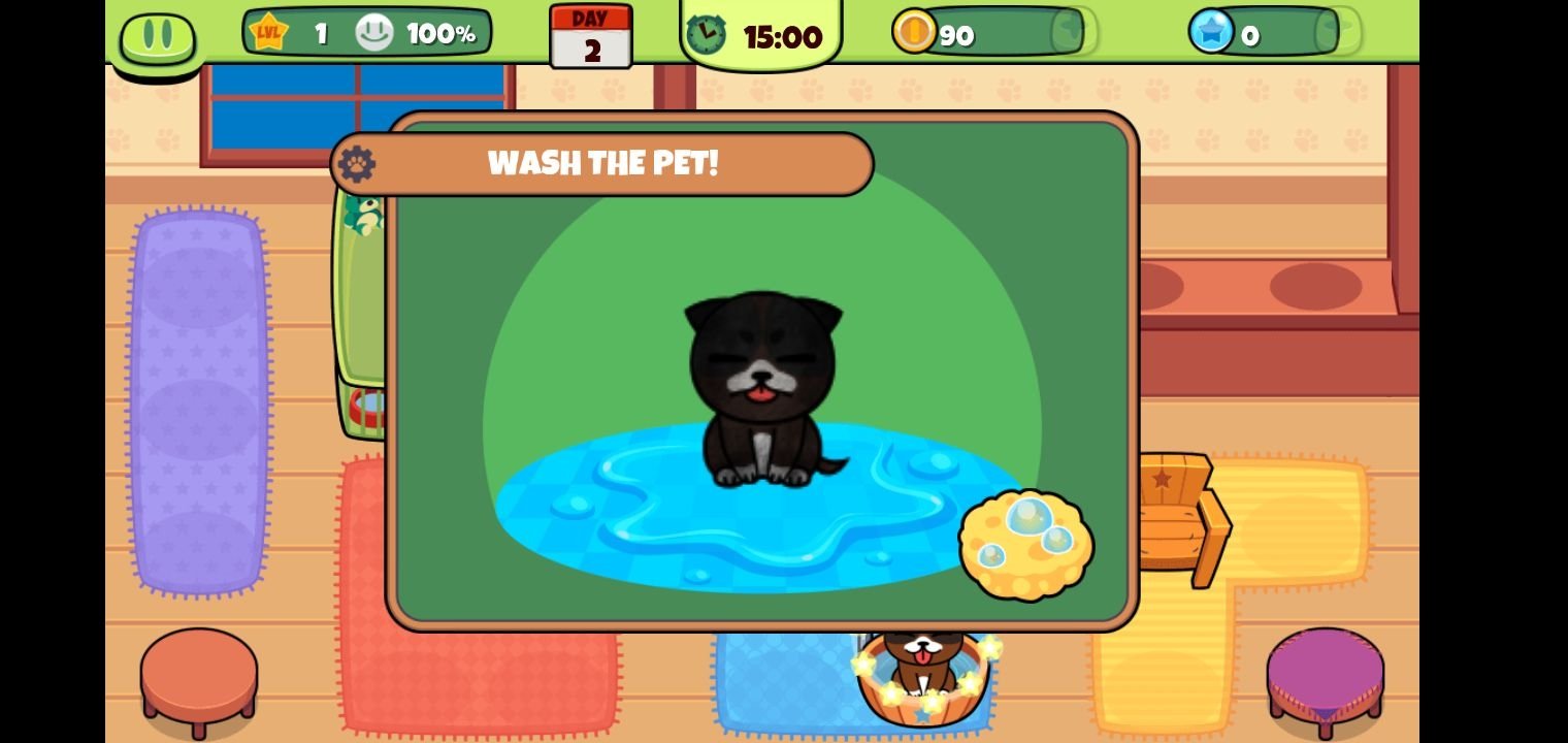 Meu Pet Shop Virtual - Cuide de Animais Fofos - Download do APK