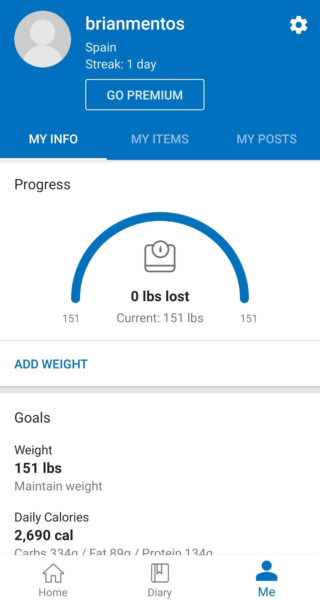 myfitnesspal android download