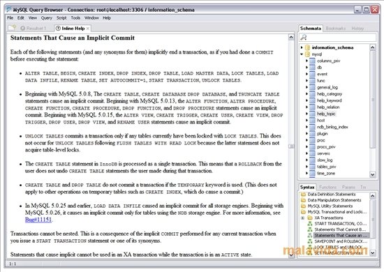 mysql gui tools 5.0-r12