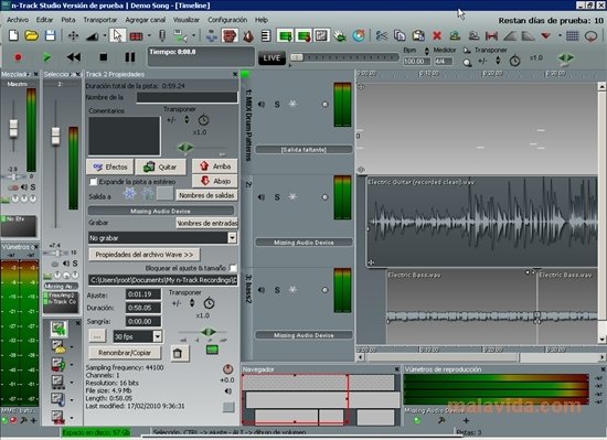 n-Track Studio 9.1.8.6969 free downloads