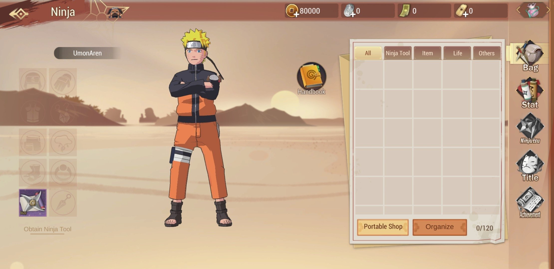 naruto ultimate ninja 5 pc ukuran kecil