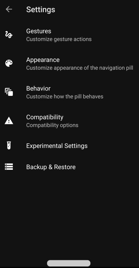 Navigation Gestures Android 