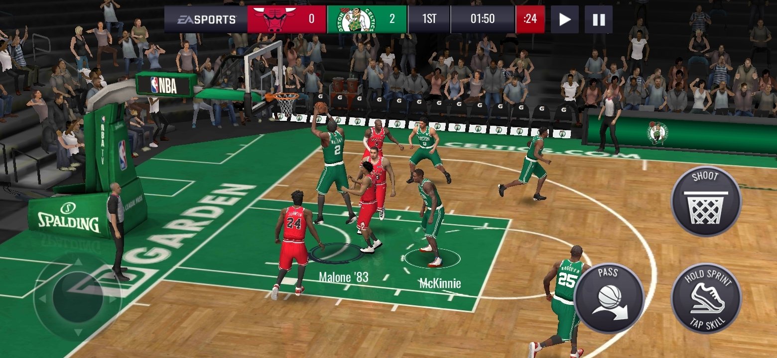 nba live mobile basketball apk