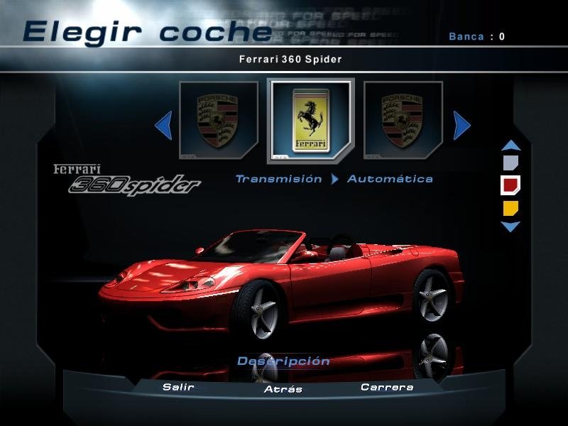 need for speed shift 2 cars list