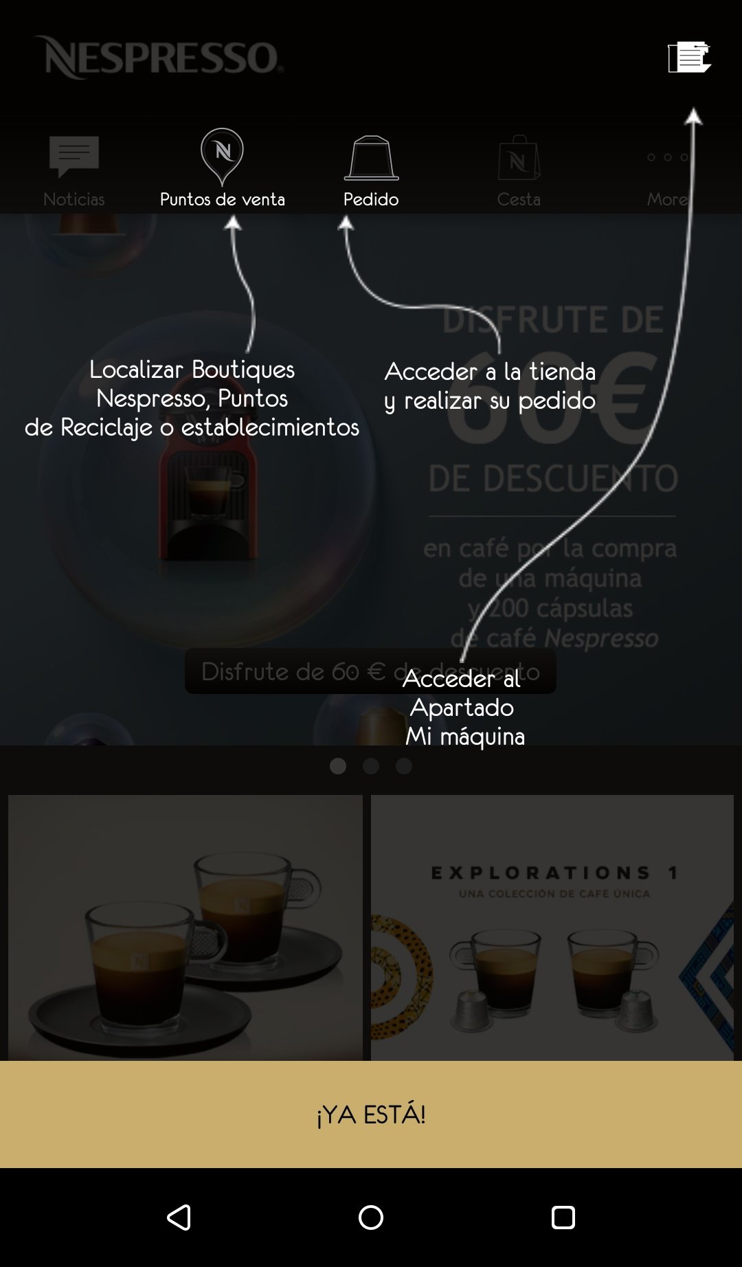 Nespresso Android 