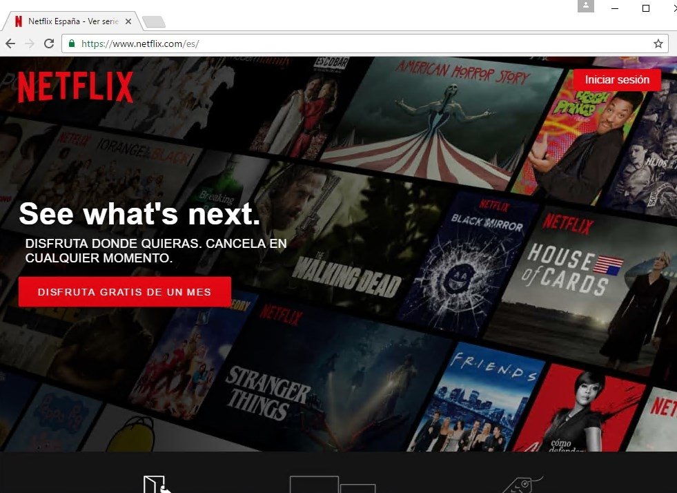 descargar netflix para pc