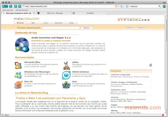 download netscape search engine