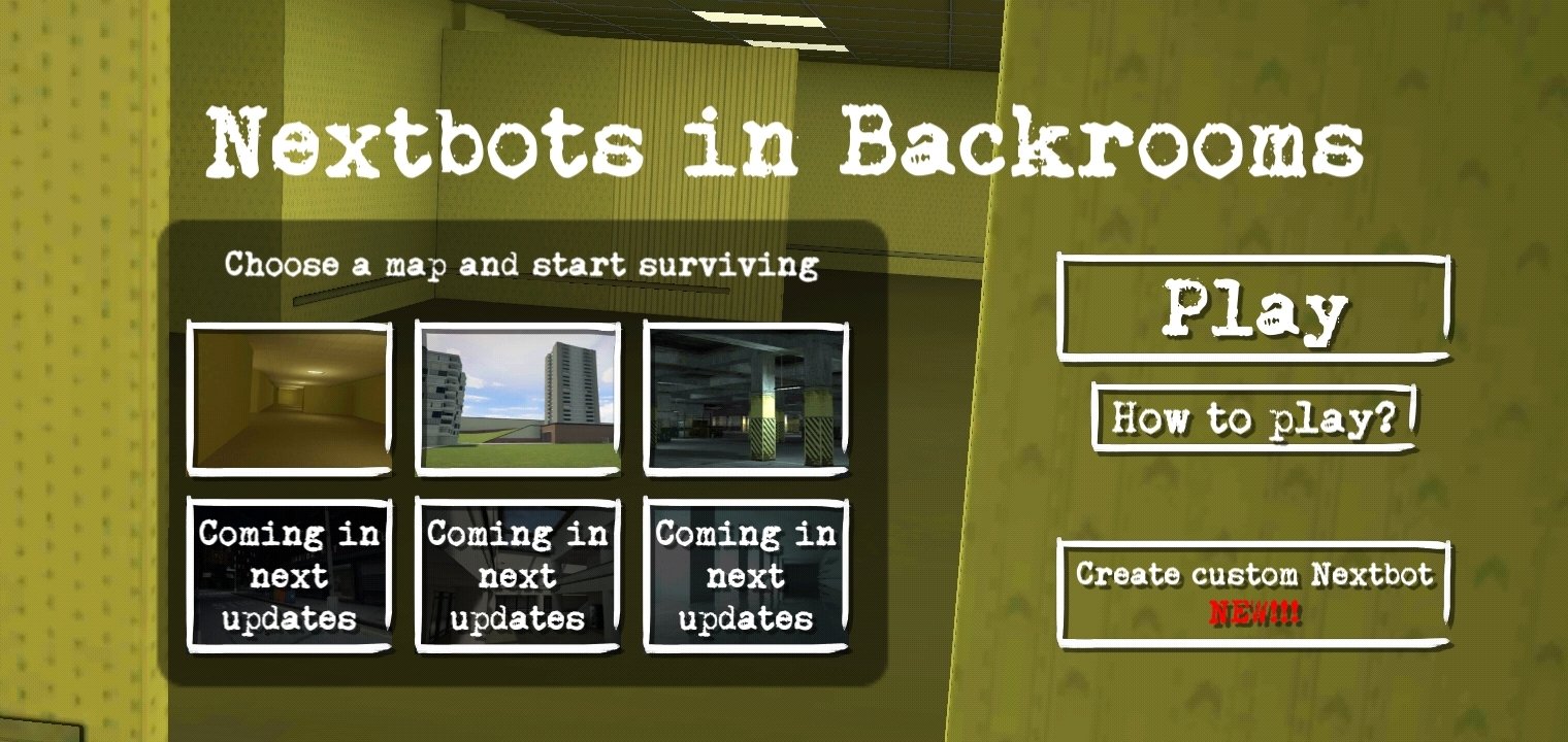 Download Nextbot In Backrooms Mod Apk Android 2023