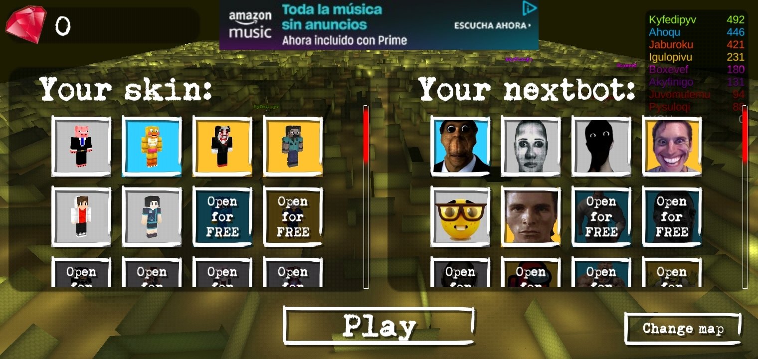 Nextbots in Backrooms: Obunga APK Download for Android Free