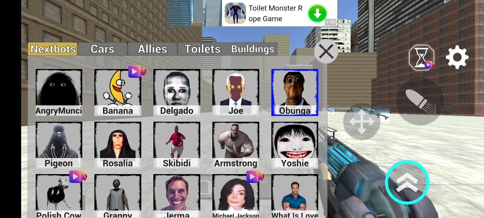 Download Obunga Nextbots in backrooms android on PC