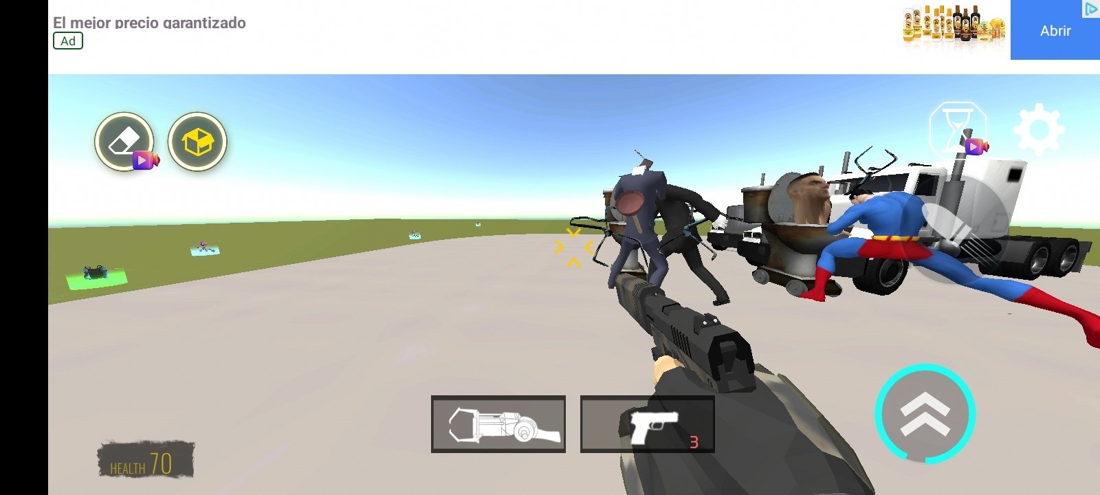 VERSI ANDROID LAGI! GARRYS MOD KW SUPER (Nextbot in Backrooms Sandbox) 