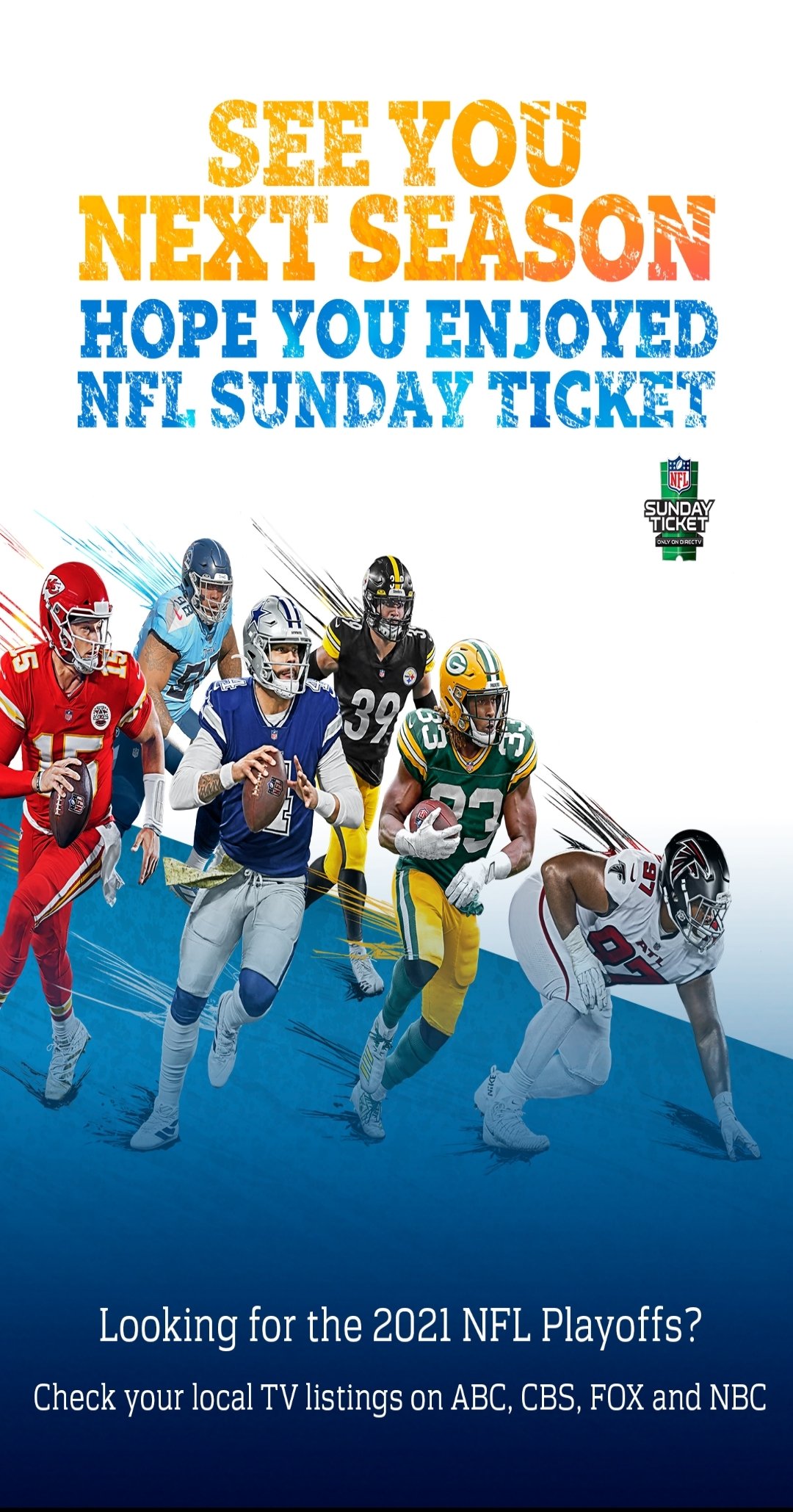 sunday ticket only