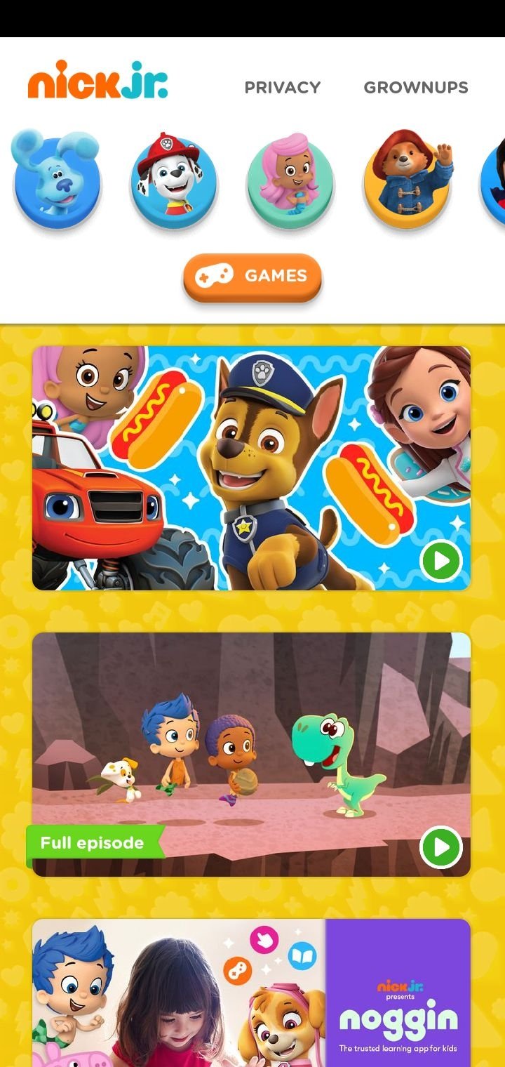 Nick Jr. APK download - Nick Jr. for Android Free