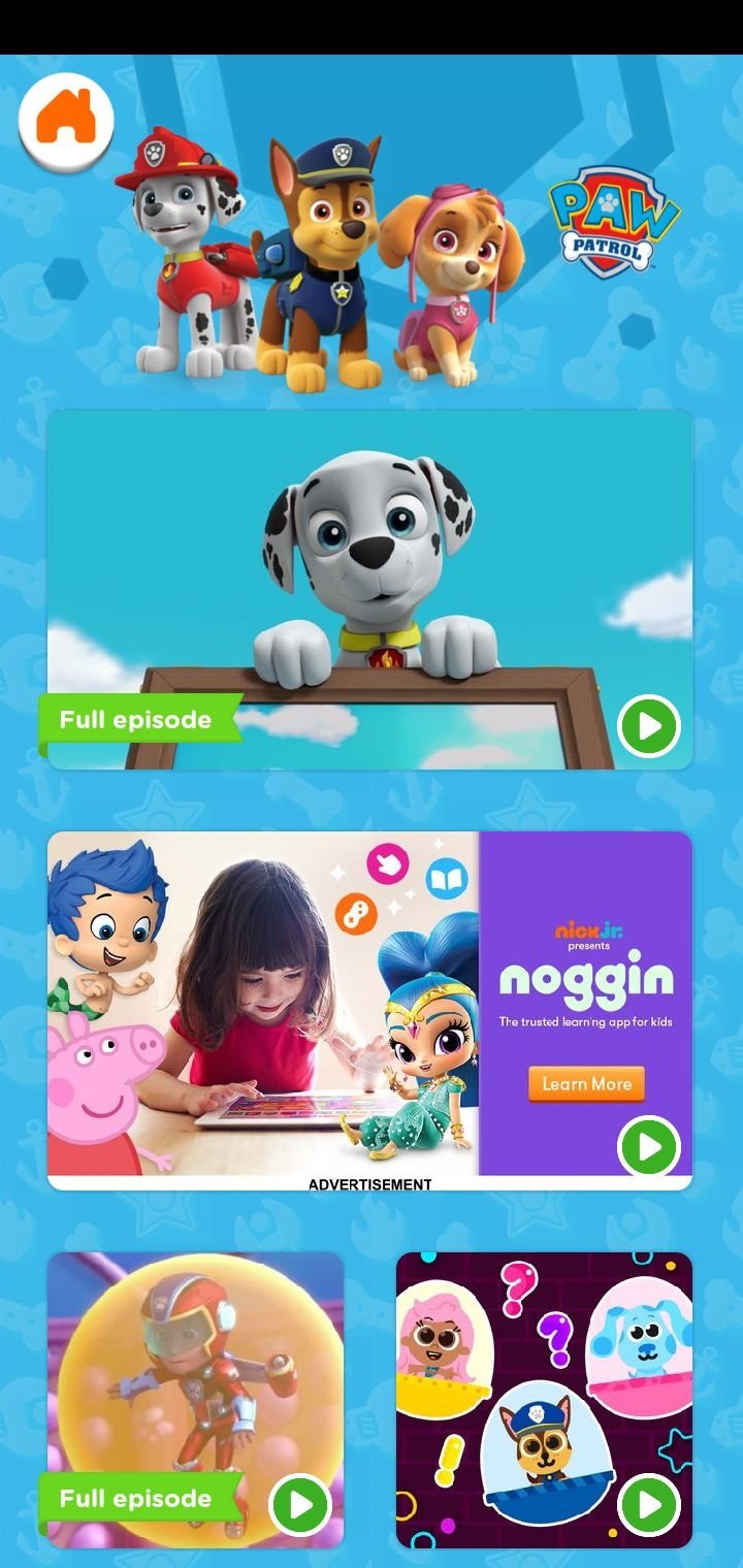 Nick Jr. 146.110.0 - Скачать для Android APK бесплатно