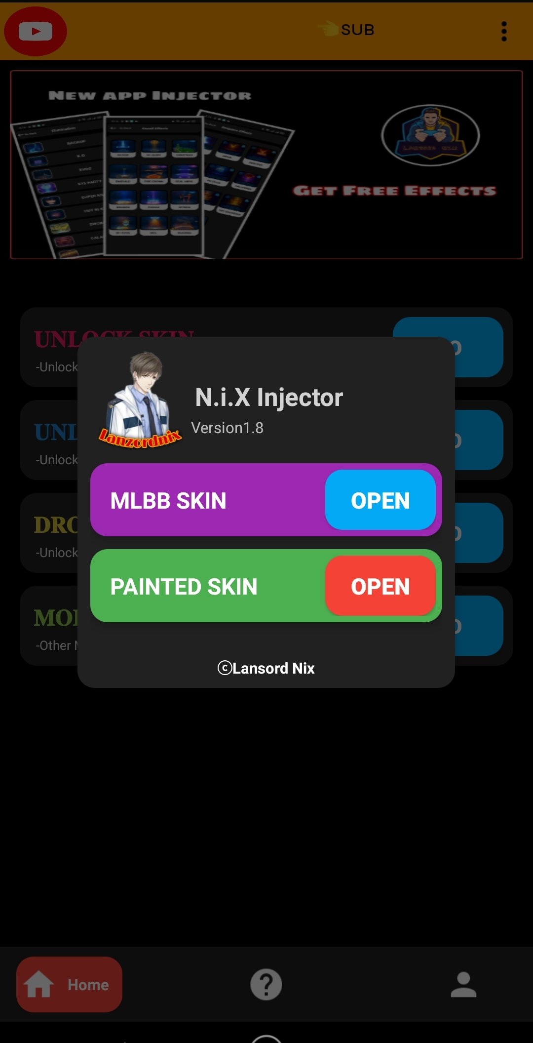 Injector ml n.i.x Learn How