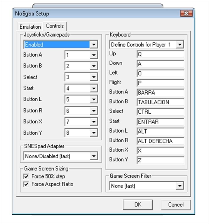 nogba emulator controller setup