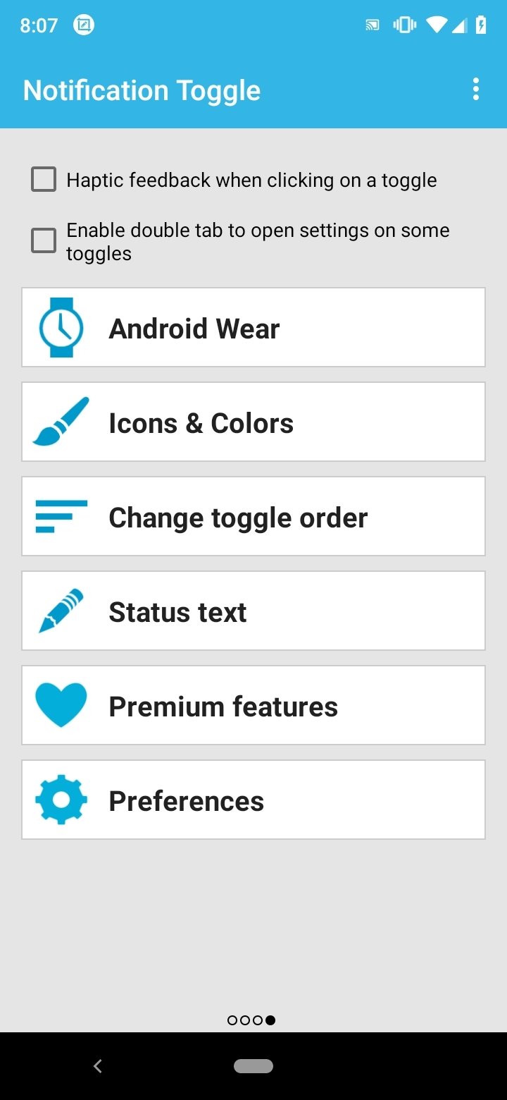 Notification Toggle Android 