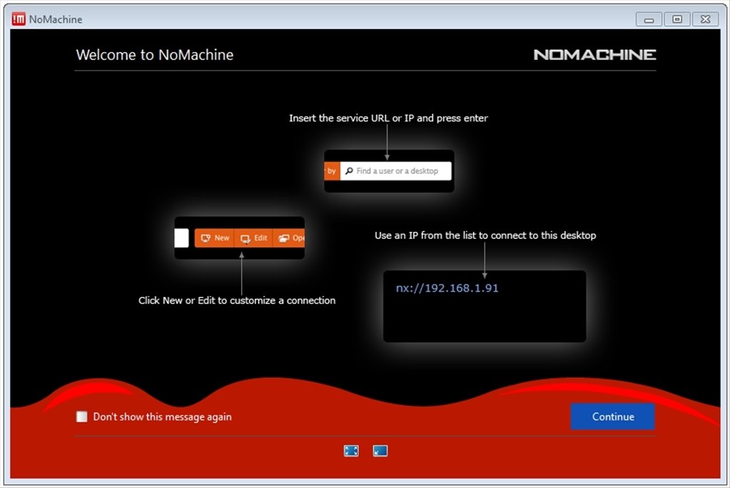 remote install nomachine for mac