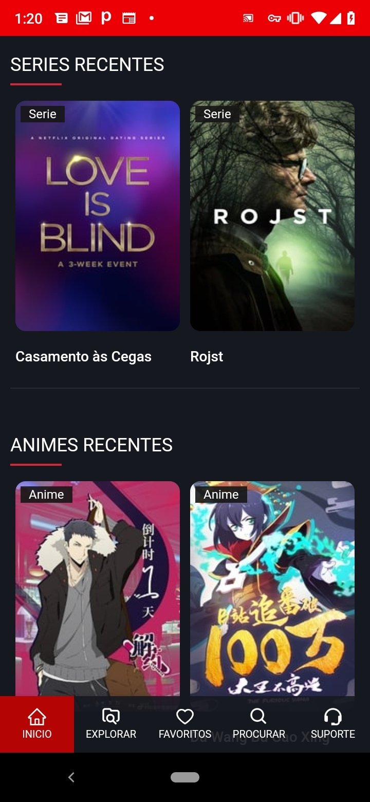 App ObaFlix - Filmes, Série e Animes Online Android app 2020 