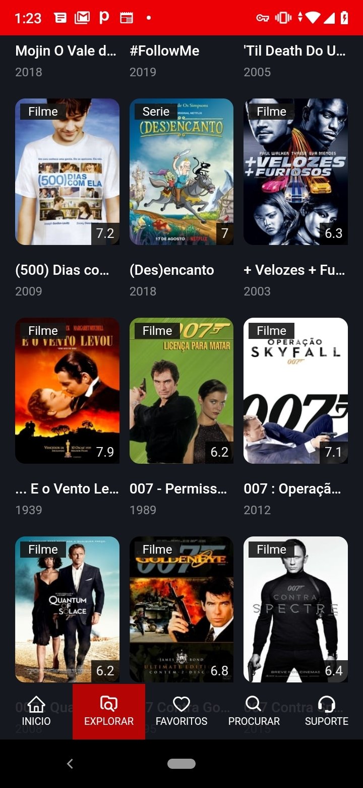 App ObaFlix - Filmes, Série e Animes Online Android app 2020 