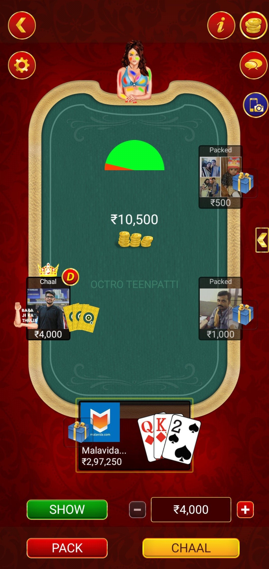 Octro Teen Patti Android