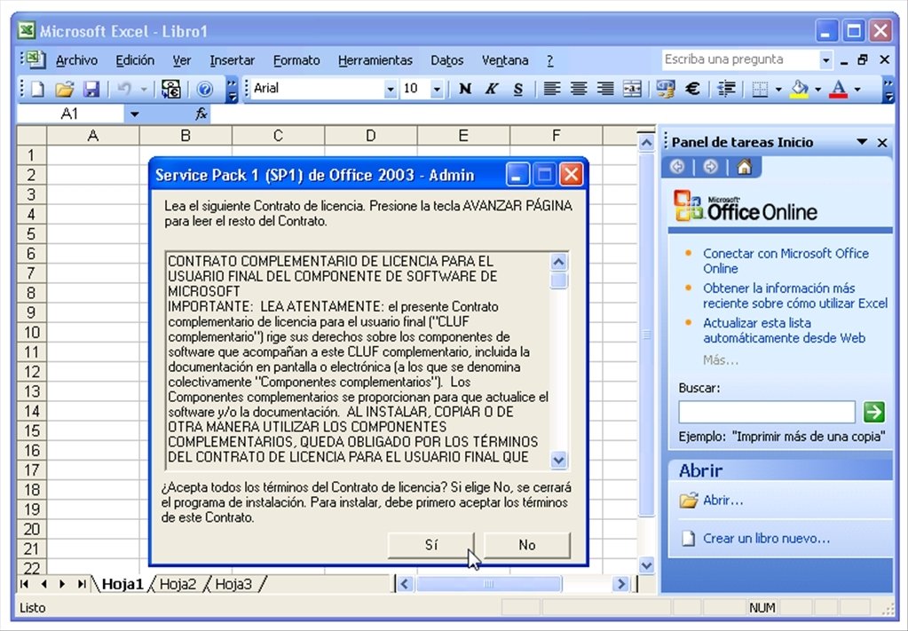 office 2003 service pack