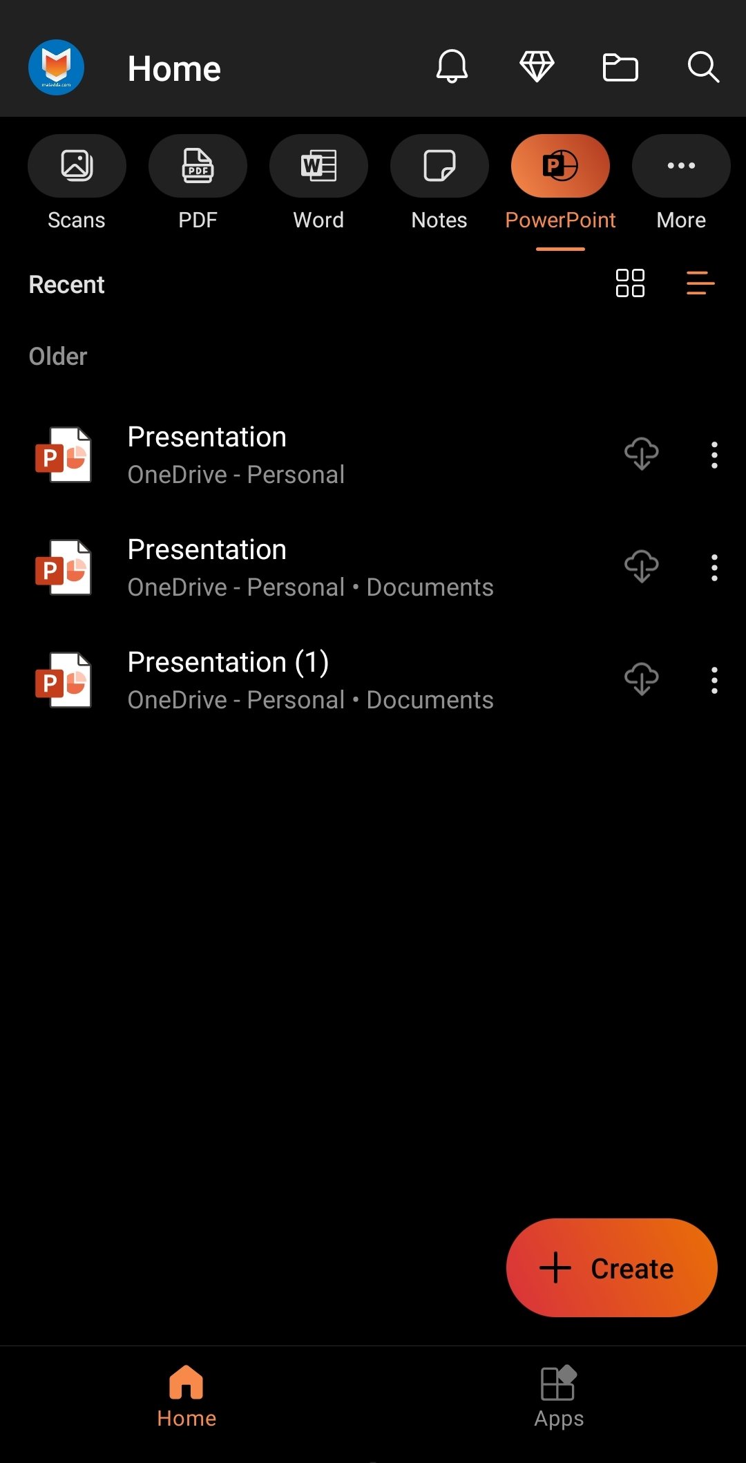 download microsoft 365 office apk