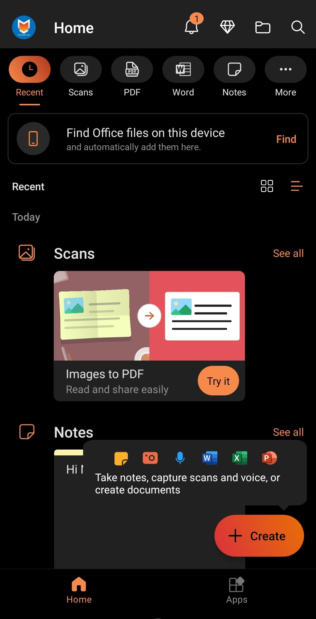 Microsoft 365 (Office) 16.0.17726.20100 - Скачать для Android APK бесплатно