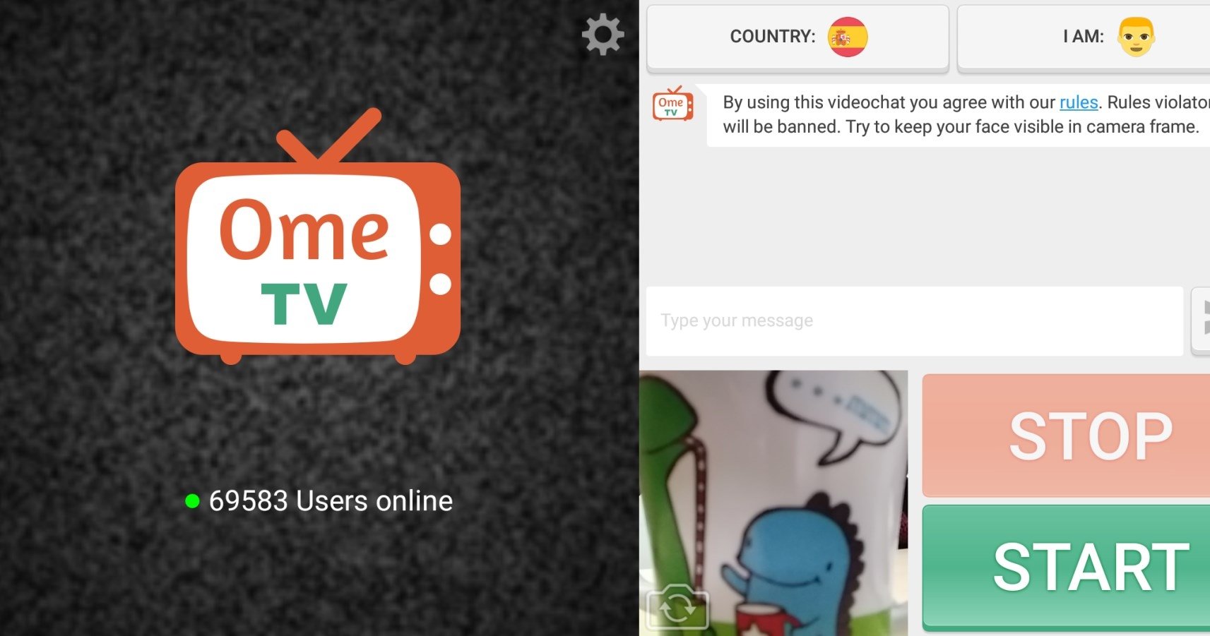 Video app tv ome chat ‎Ome Chat