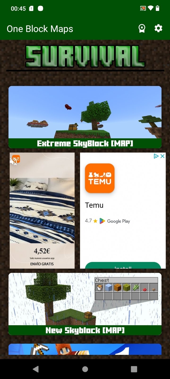 instal the new version for android Diverse Block Survival Game