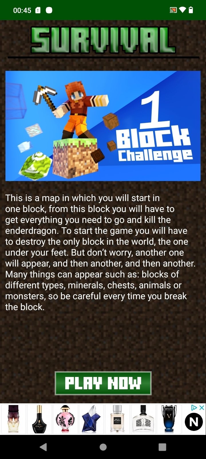 Diverse Block Survival Game for android download