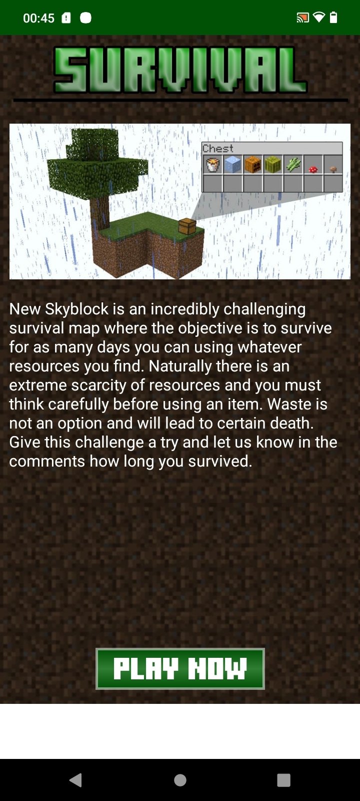 Diverse Block Survival Game download the new for android