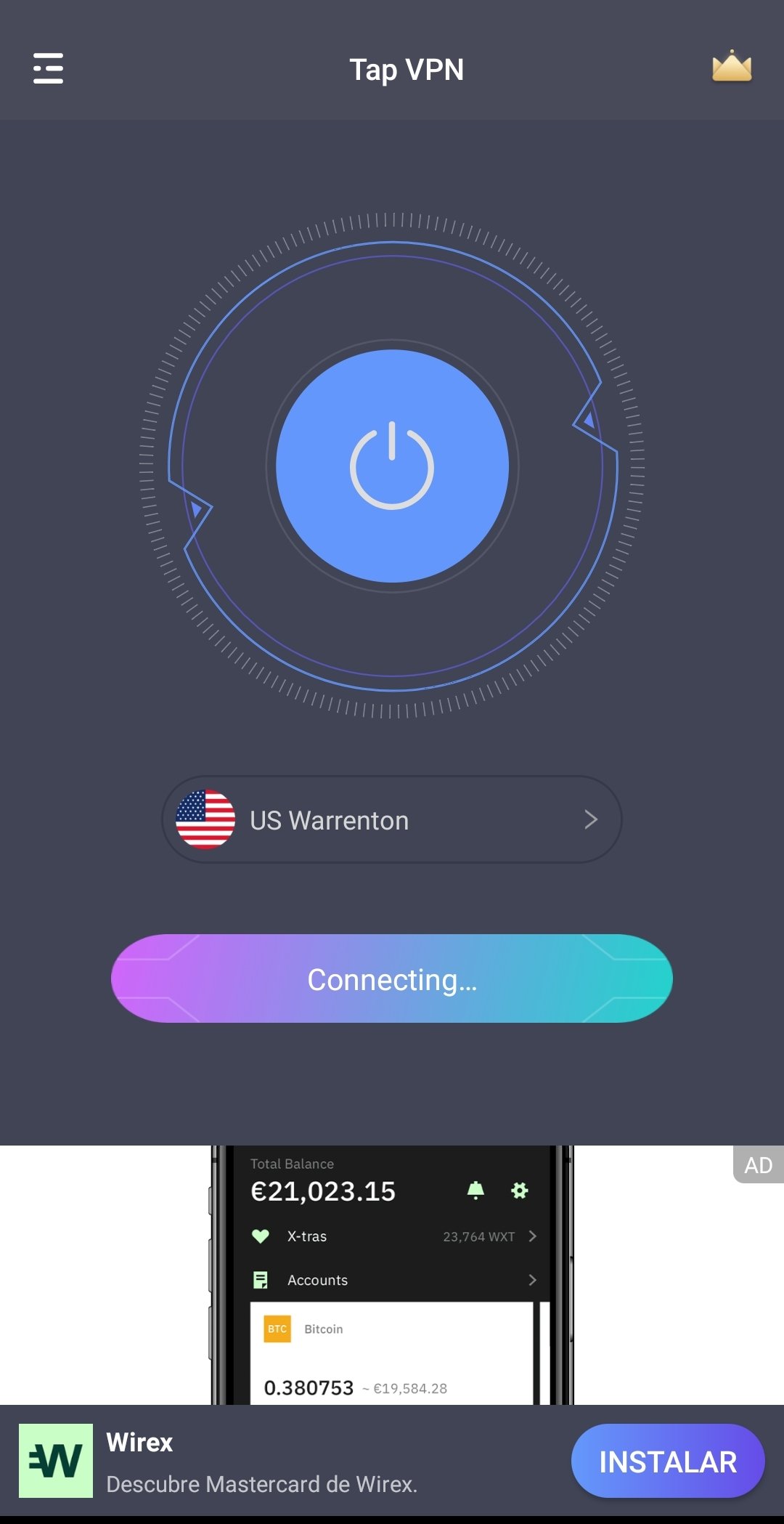 One Tap VPN APK Download for Android Free