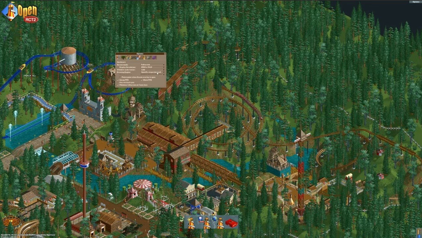 how to update openrct2