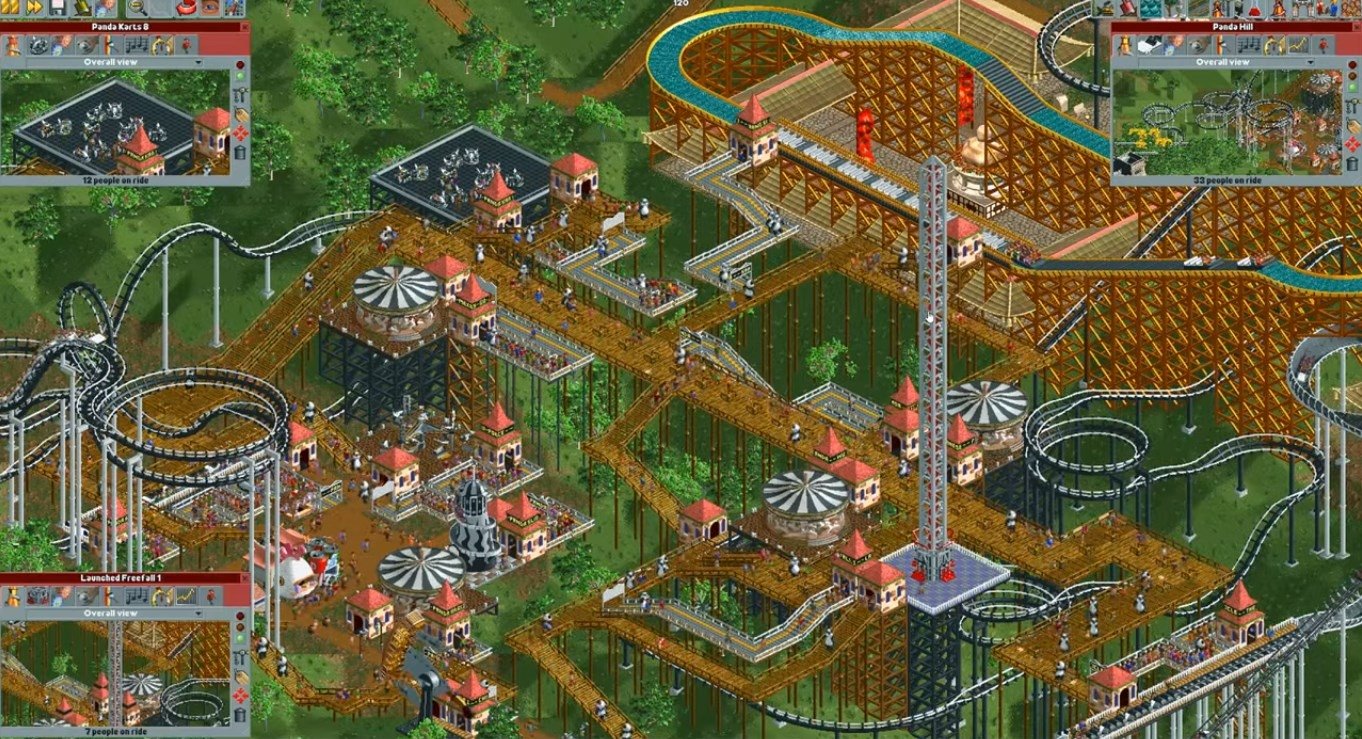 The RollerCoaster Tycoon 2 open source game engine 'OpenRCT2' v0.2.4 is out