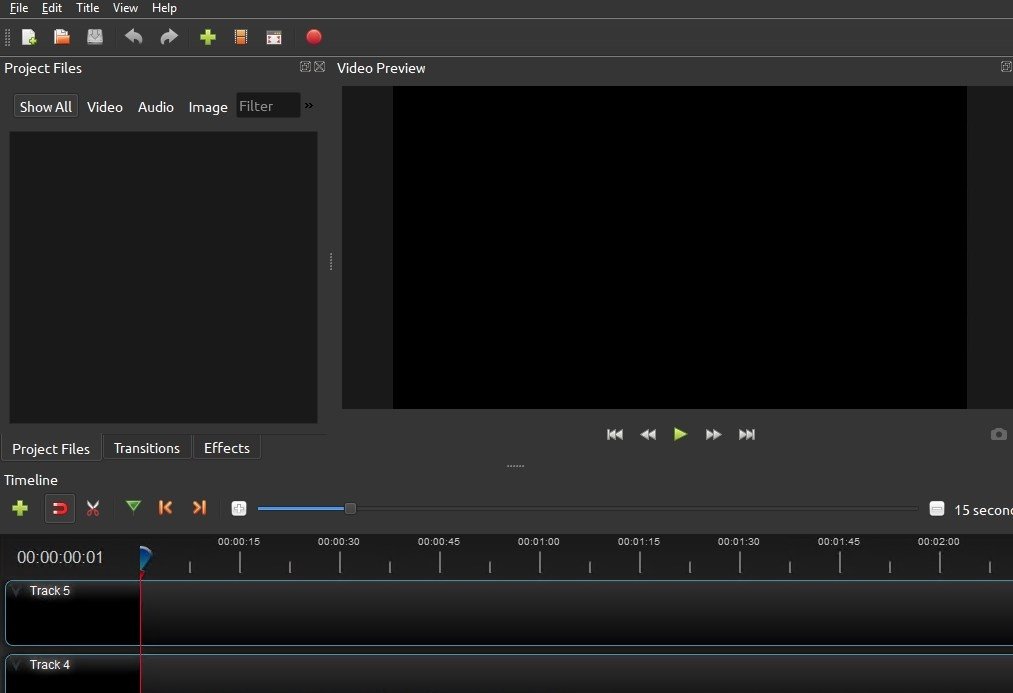 openshot online video editor