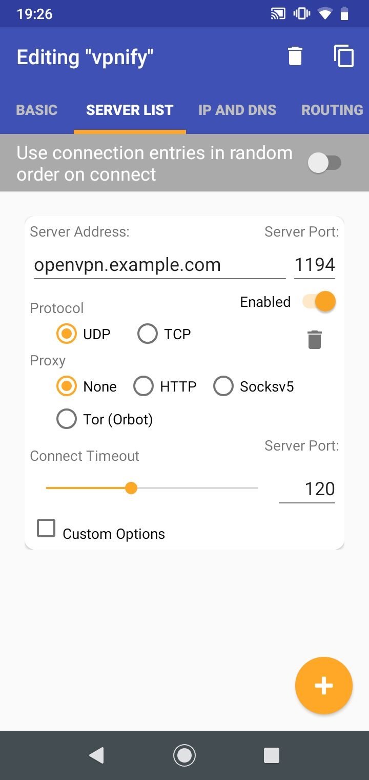 OpenVPN Client 2.6.6 for ios instal