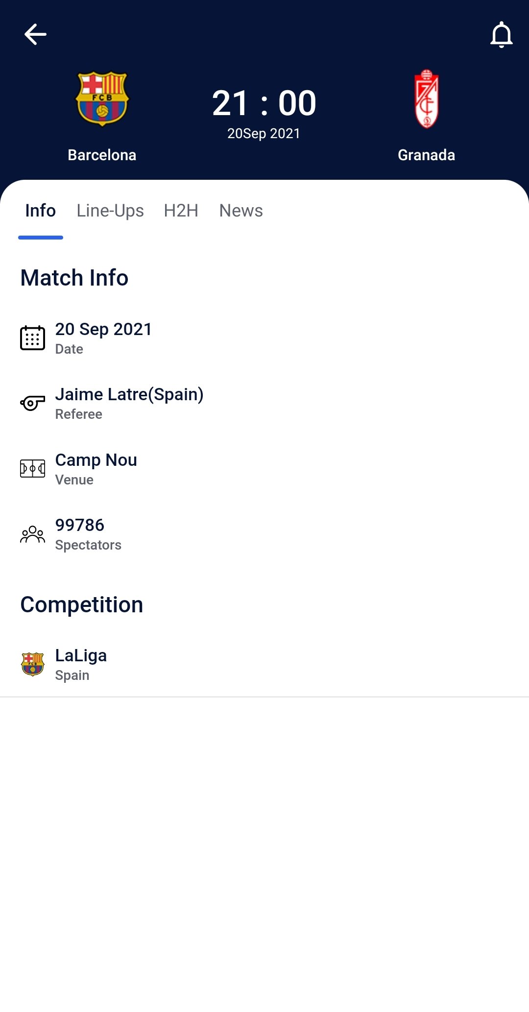 Football Livescores-Fixtures,Lineups,match Stats APK for Android